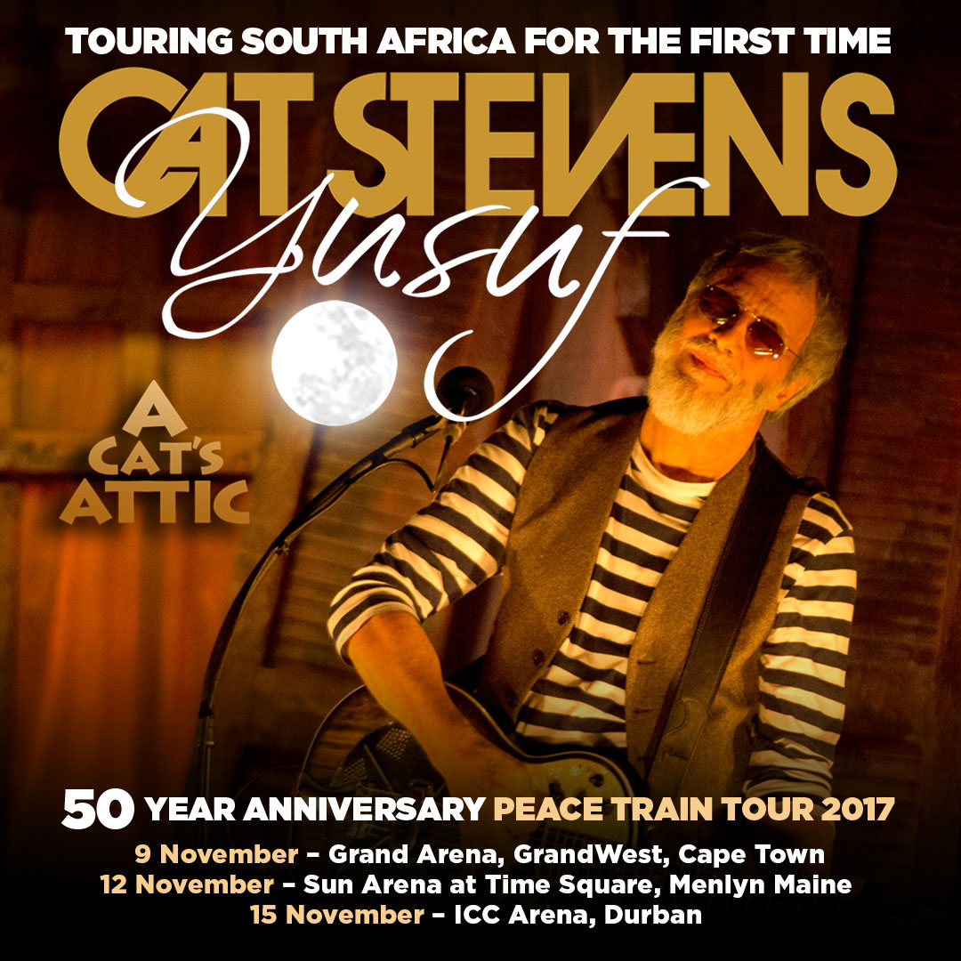 YUSUF CAT STEVENS TOURING SA FOR THE VERY FIRST TIME Hypress Live