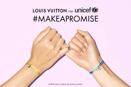 LOUIS VUITTON PARTNERS WITH UNICEF FOR A GOOD CAUSE