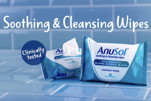 ANUSOL OFFERS EVEN MORE RELIEF WITH NEW FLUSHABLE WIPES