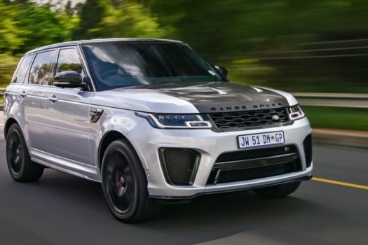 RANGE ROVER SPORT SVR CARBON EDITION WEAVES WAY INTO SA