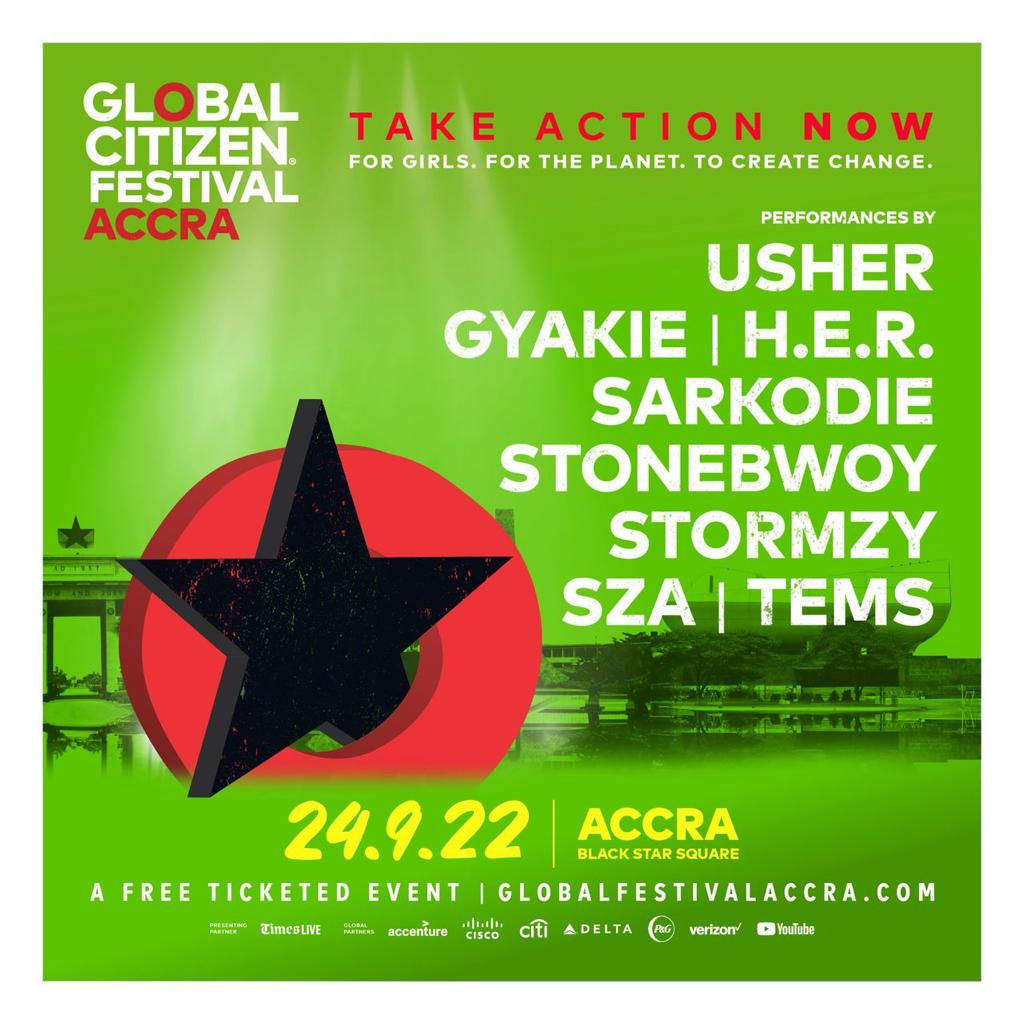 GLOBAL CITIZEN FESTIVALS LINEUPS ANNOUNCED FOR GHANA & NYC Hypress Live