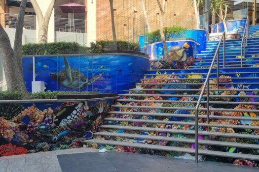 MALL USES DESIGN FEATURE TO HIGHLIGHT MARINE CONSERVATION