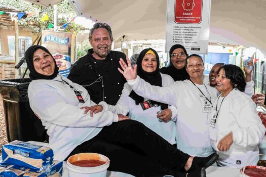 VOLUNTEER FOR THE LADLES OF LOVE THIS MANDELA DAY