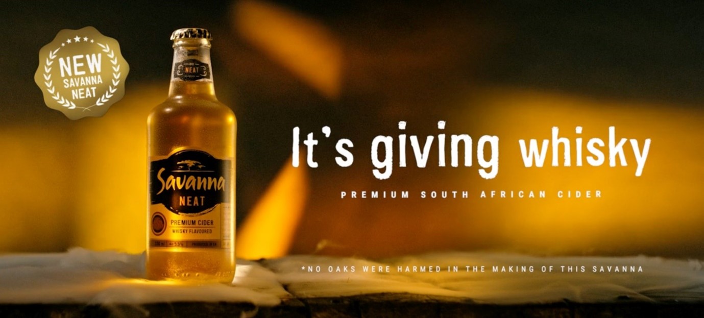 ICONIC BRAND LAUNCHED SAVANNA NEAT PREMIUM WHISKY FLAVOURED CIDER ...