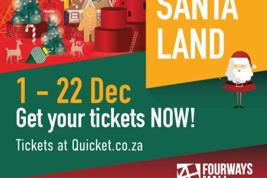 SANTA LAND RETURNS TO FOURWAYS MALL FROM 4TH DECEMBER