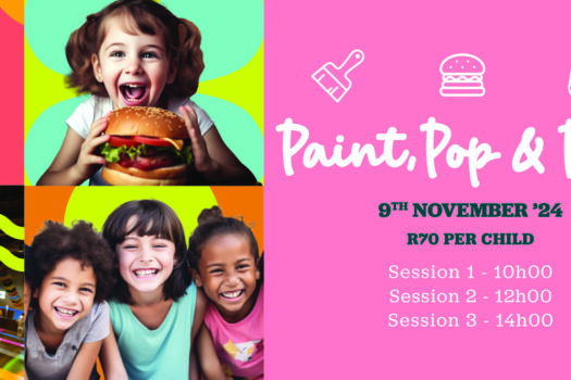 PAINT, POP AND PLAY AT THE CORNUBIA MALL THIS NOVEMBER