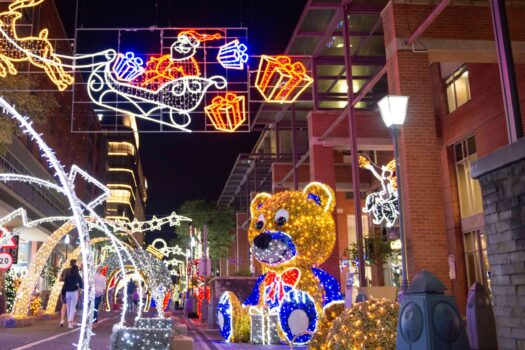 SPARKLE WITH HOLIDAY JOY, LIGHTS AND MUSIC AT MELROSE ARCH