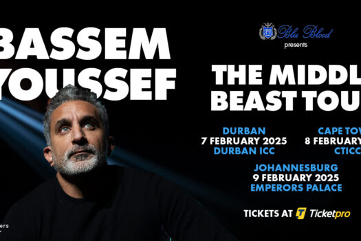 BASSEM YOUSSEF MAKES A SPECIAL STOP IN SA ON HIS WORLD TOUR